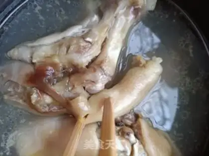 Make Pig hoof freeze step 5