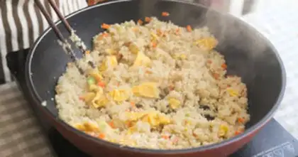Make Carrot eggs, quinoa step 9