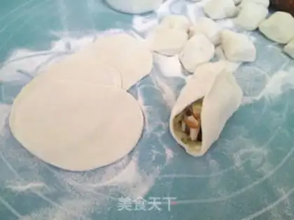 Make Chicken cabbage dumpling step 8