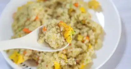 Make Carrot eggs, quinoa step 10