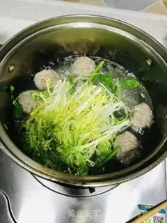Make Beefball soup step 3