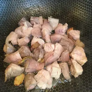 Make Cricket egg mushroom pork step 10