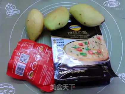 Make Mango pizza step 13