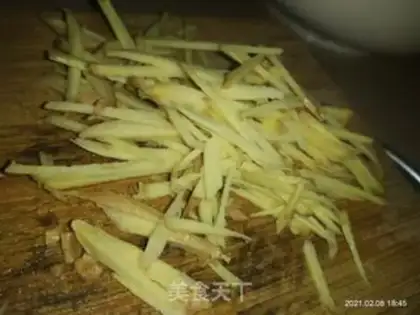 Make Beef with radish step 2