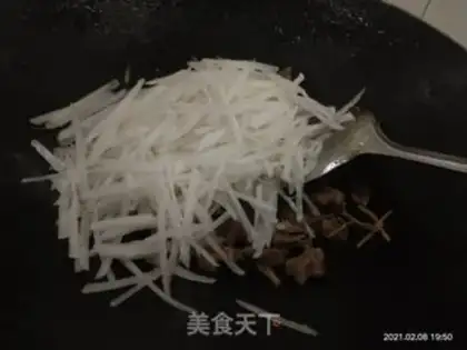 Make Beef with radish step 10