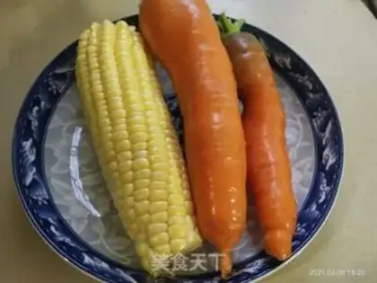 Make Carrot and corn step 0