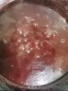 Make Blueberry jam step 2
