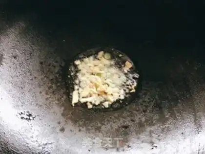 Make White sauce, soybeans step 5