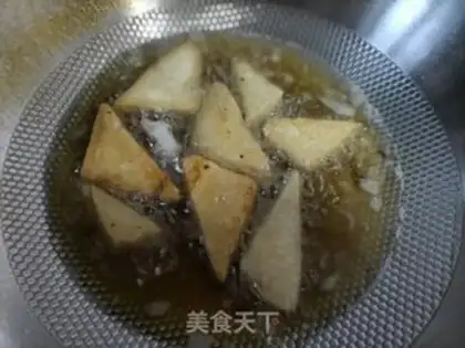 Make Dry pan tofu step 2