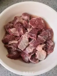 Make Creamed beef potatoes and beans step 1