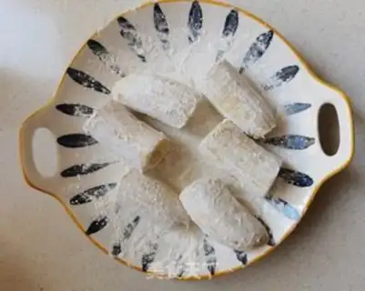 Make A fried banana step 2