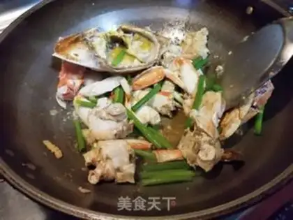Make Crab onions step 8