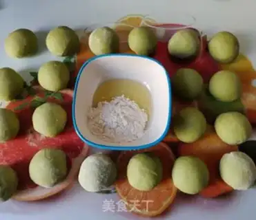 Make Springcake spinach step 6