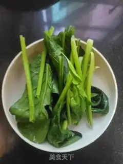 Make The spinach noodle step 3