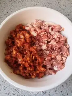 Make Pickle pork dumplings step 3