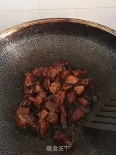 Make Creamed beef potatoes and beans step 7