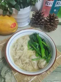Make The spinach noodle step 9