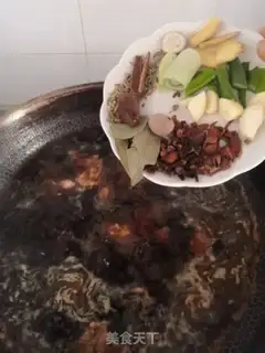 Make Creamed beef potatoes and beans step 10