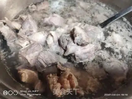 Make Cow-cow mackerel soup step 0