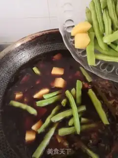 Make Creamed beef potatoes and beans step 12