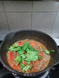 Make Beef cooking tomatoes step 9