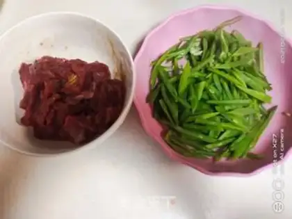 Make Beef fried beans step 0
