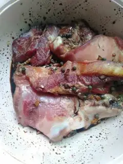 Make Smoky pork step 1