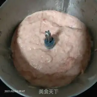Make Homemade pork balls step 1