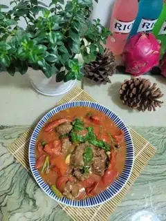 Make Beef cooking tomatoes step 11