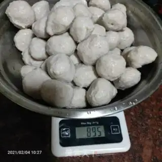 Make Homemade pork balls step 6