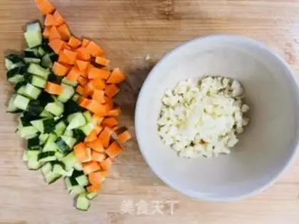 Make Salted egg soy sauce step 1