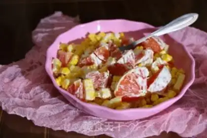 Make Corn blood orange salad step 5