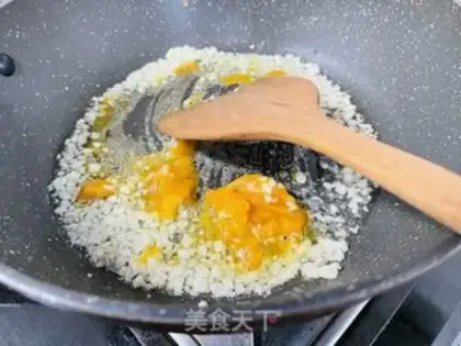 Make Salted egg soy sauce step 3