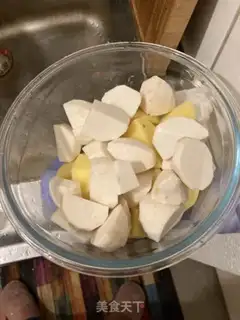 Make Potato chicken step 3