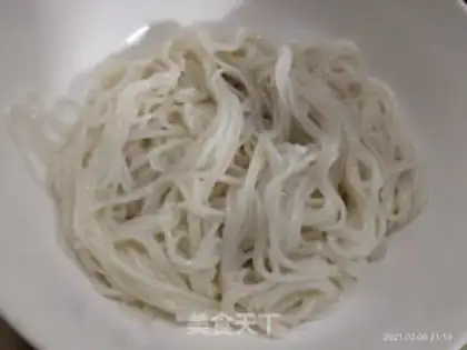 Make Homemade cold noodles step 6