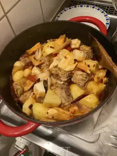 Make Potato chicken step 9