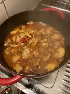 Make Potato chicken step 10