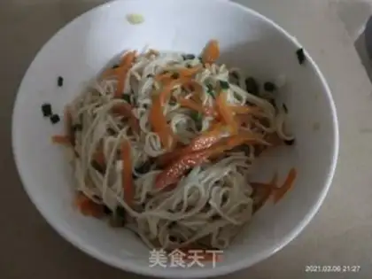 Make Homemade cold noodles step 12