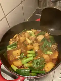 Make Potato chicken step 12