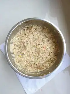 Make Tofu chicken veggie balls step 8
