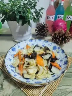 Make Fresh lilies for wood and carrots step 9
