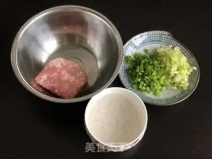 Make The rice pearls step 0