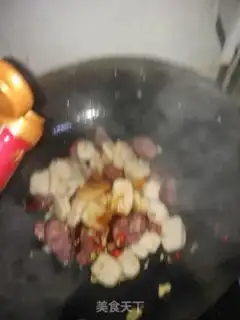 Make Old fried sausage step 7