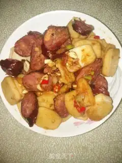 Make Old fried sausage step 8