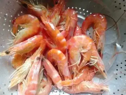 Make Precious shrimp step 0