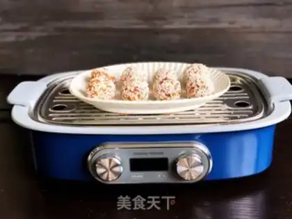 Make The rice pearls step 7