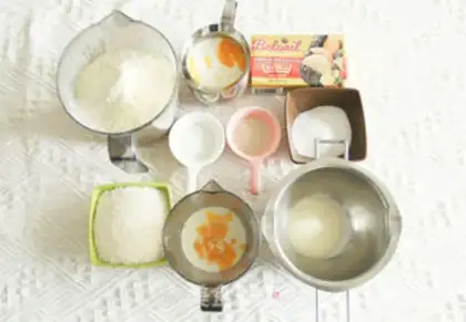 Make Coconut bar step 0
