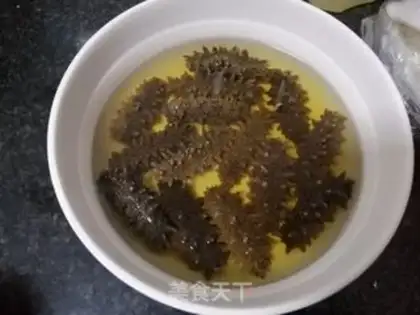 Make Bubble sea cucumber step 1