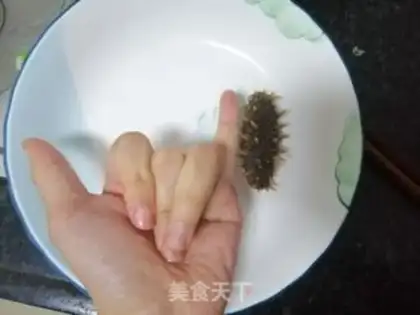 Make Bubble sea cucumber step 2