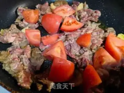 Make Tomato beef step 2